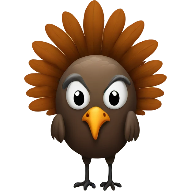 Evil turkey  emoji