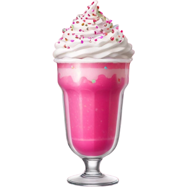 Pink Starbucks drink emoji