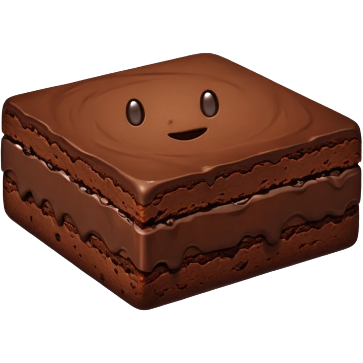 brownie emoji