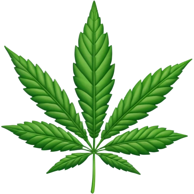 Hoja de la marihuana emoji