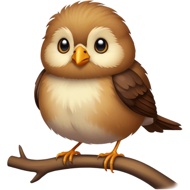 Little birdie emoji