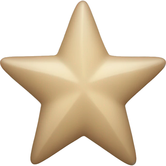 beige star emoji