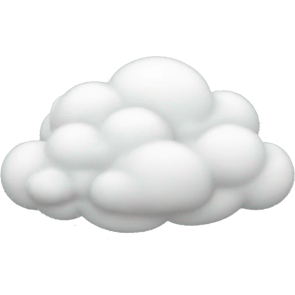 cloud emoji