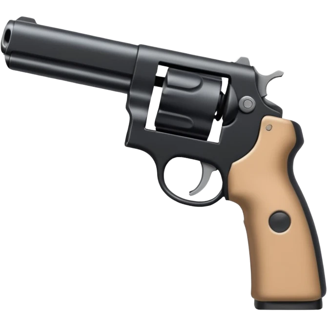 gun at foot emoji