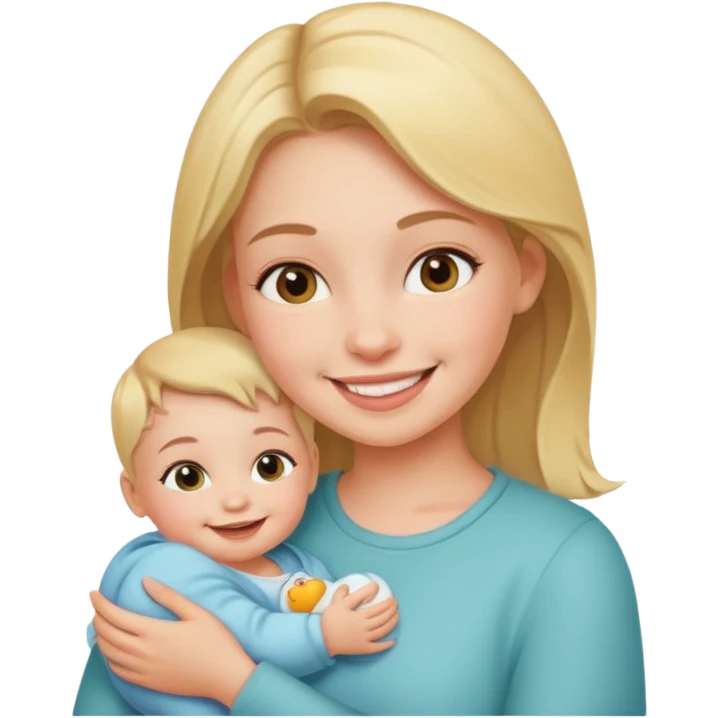 girl with baby  emoji