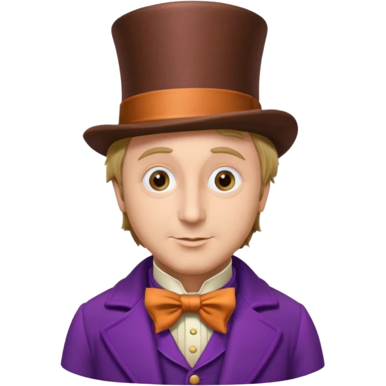 Willy wonka 2005 emoji