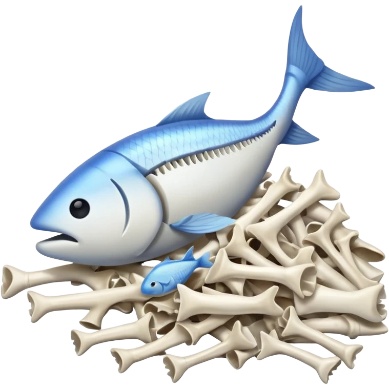 Bones of fish emoji