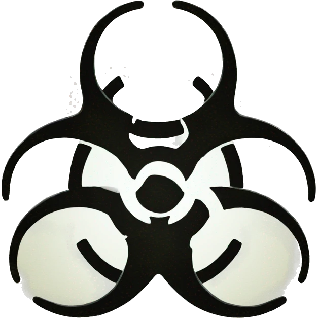 biohazard sign emoji