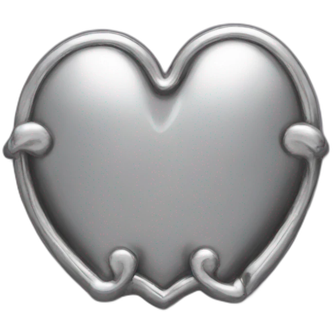Chrome hearts logo emoji