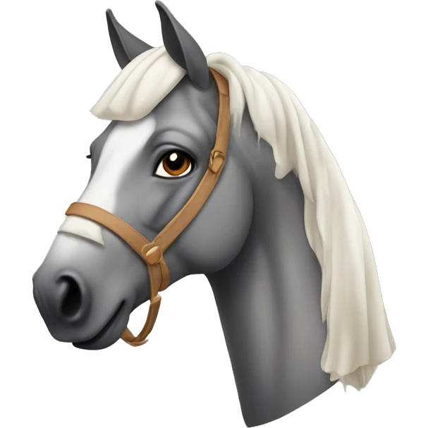 Horse wearing a ear bonnet  emoji