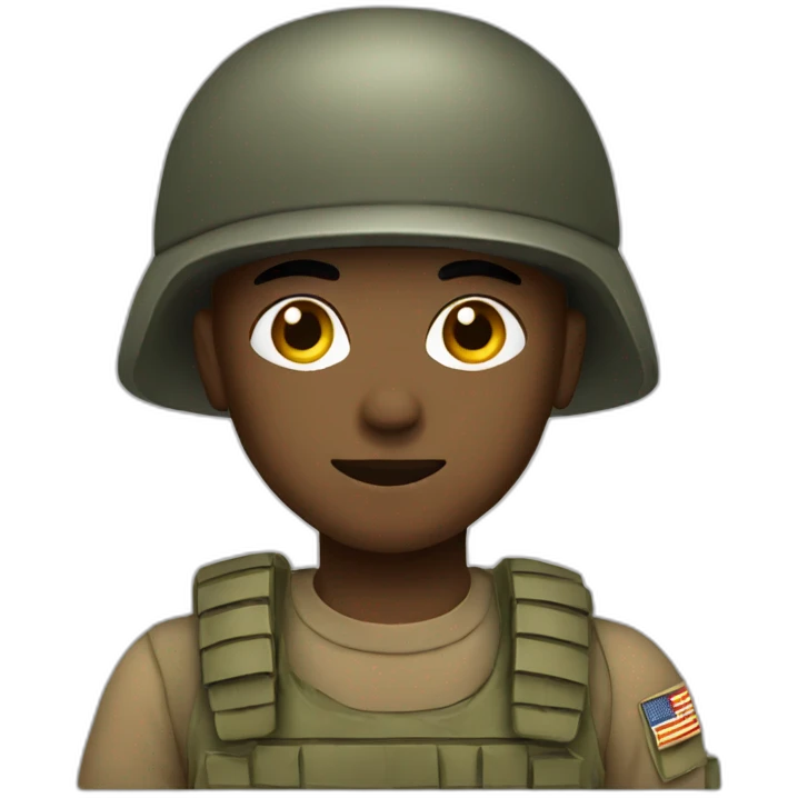 Soldier emoji