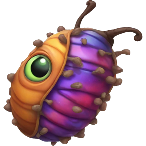 psychedelic pupa  emoji
