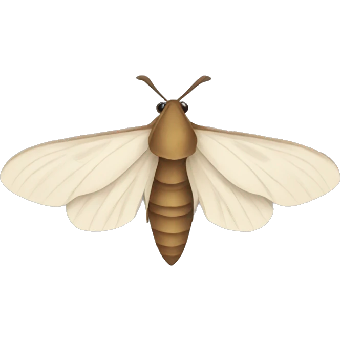 Moth emoji