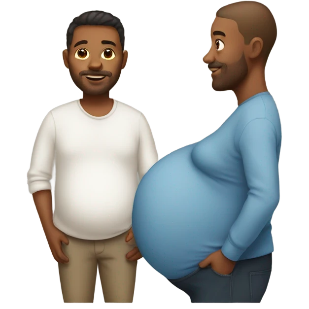 Pregnant man emoji