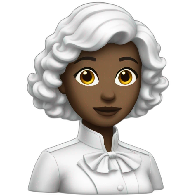 15 noir avec une femme blanche emoji