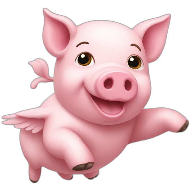 flying pig emoji