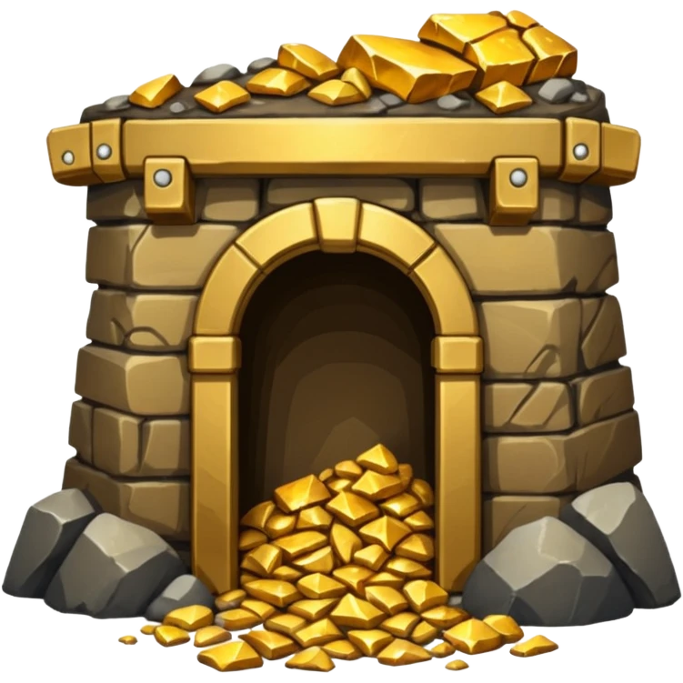 the word "mine" emoji