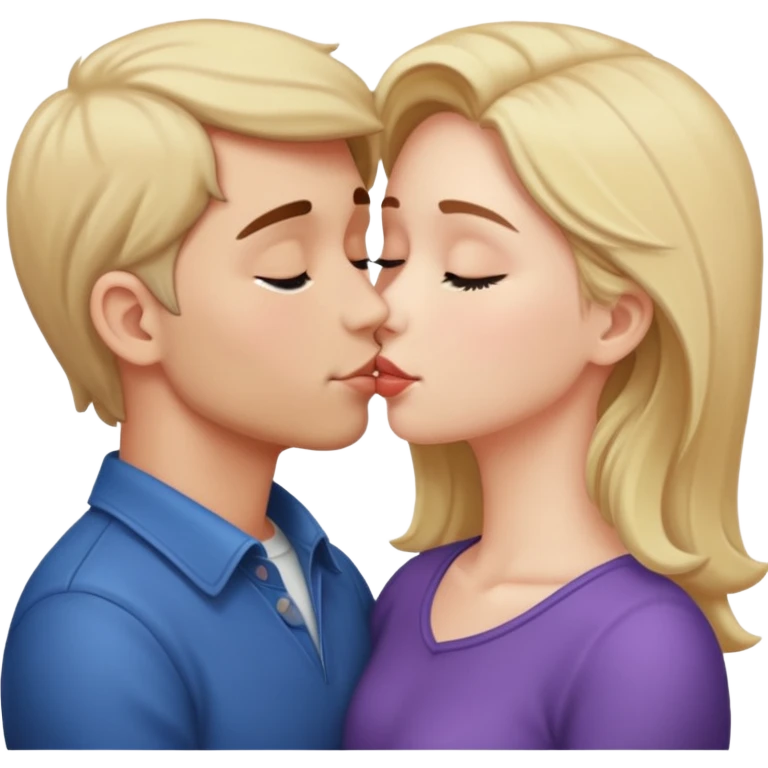 Kissing emoji