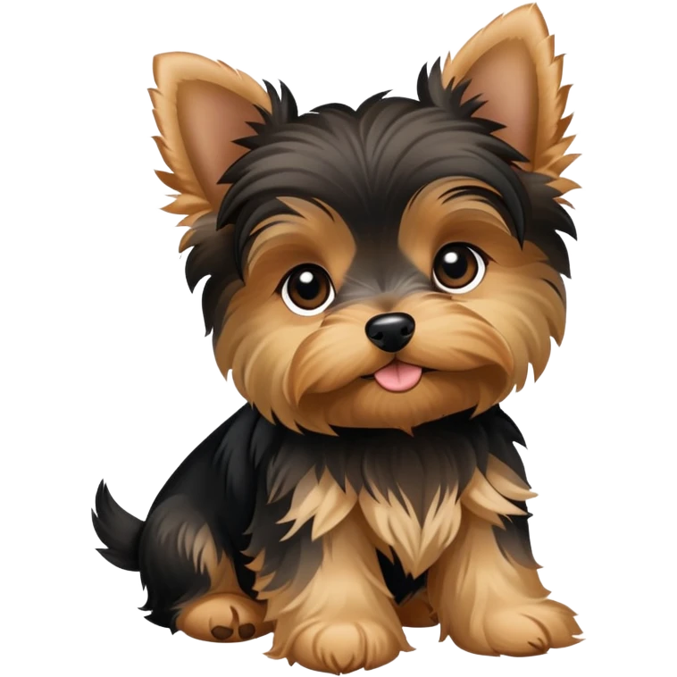 yorkie puppy emoji