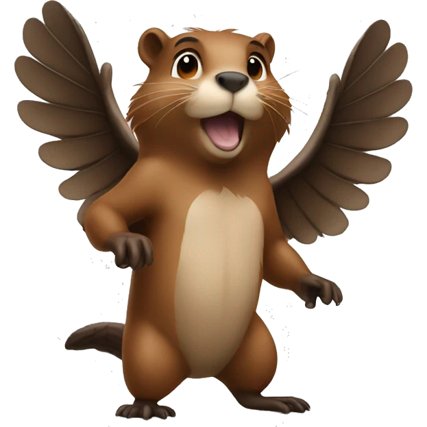 beaver add wings emoji