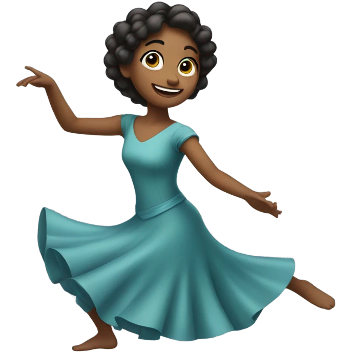 Girl dance emoji