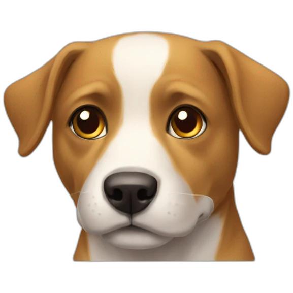 Hybride chat et chien emoji
