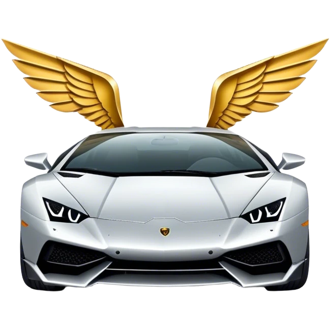 A Lamborghini but with wings emoji