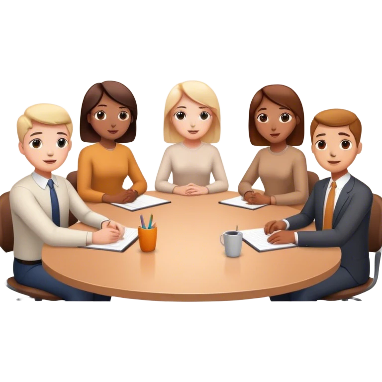 online cozy meeting emoji