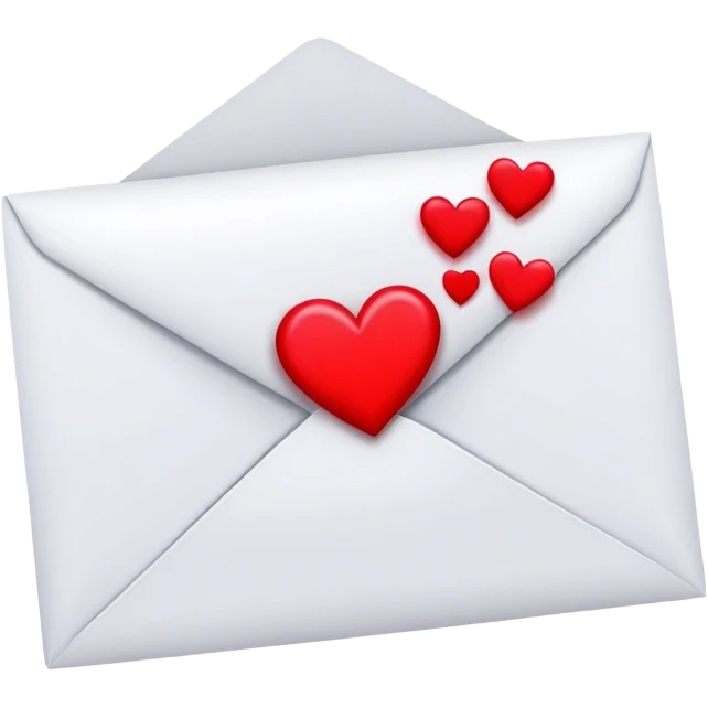 Valentines letter  emoji