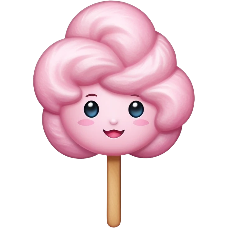 pamuk şeker emoji