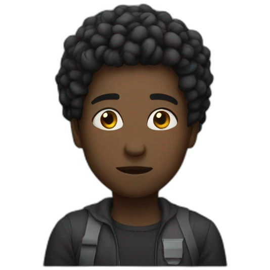 Black matter emoji