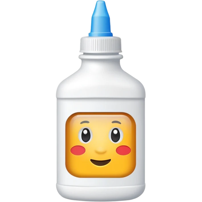can you give me a glue bottle emoji so i can copy and paste it so its a size of a normal real emoji so i can use it emoji