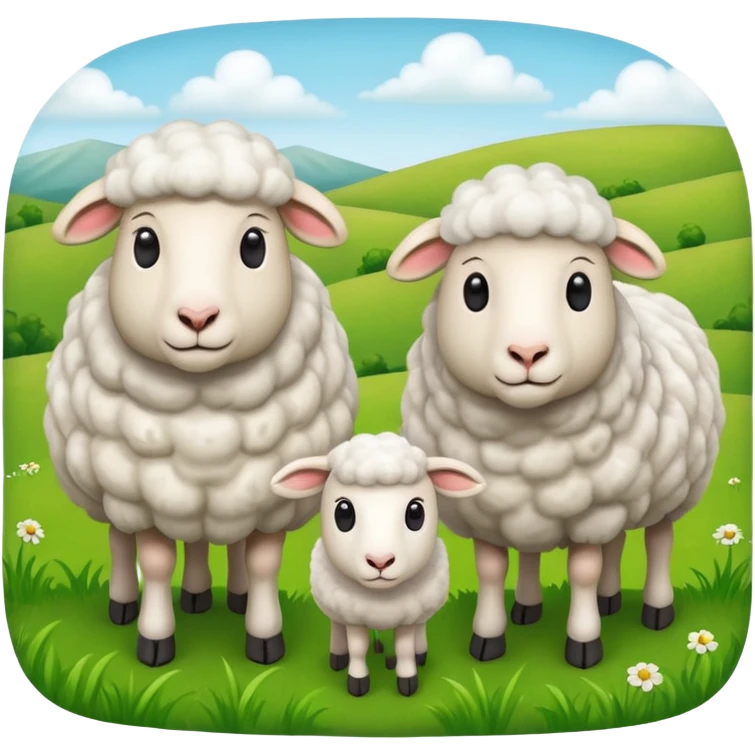 sheep couple emoji