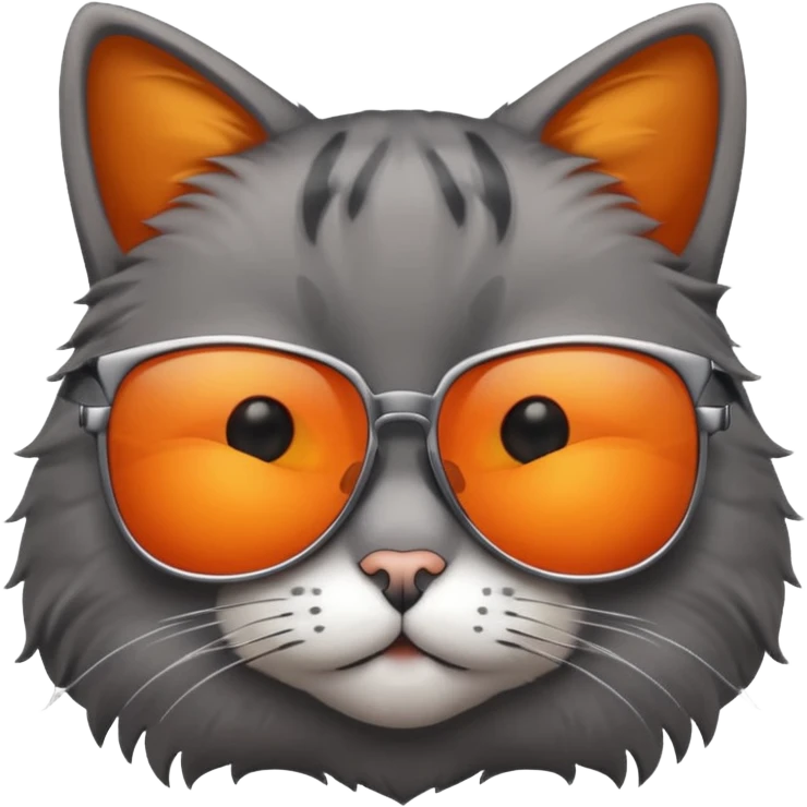 Cat wearing sunglasses emoji