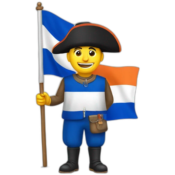 Dutch pñman with flag emoji