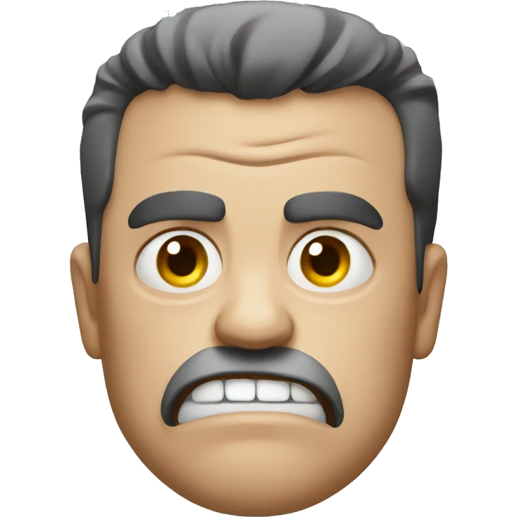 Angry man emoji