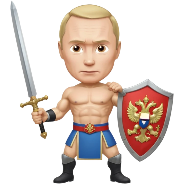 путин в силе шарж emoji