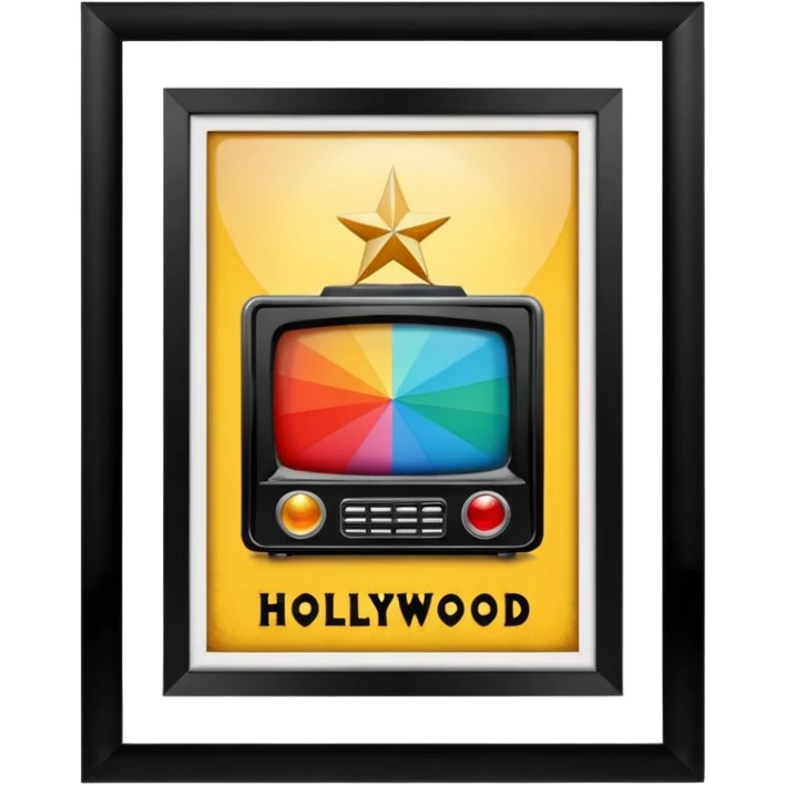 할리우드 영화 엽서 emoji