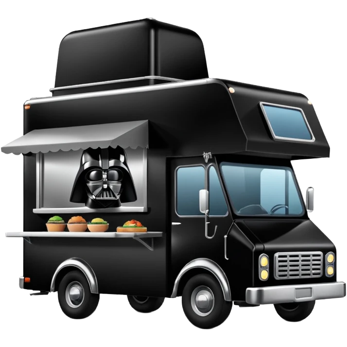Darth Vader’s dream house food truck  emoji