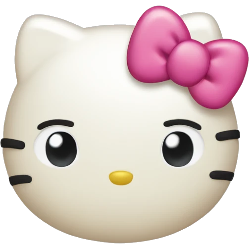 Hello kitty emoji