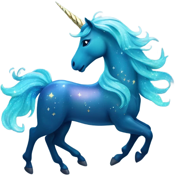 Aquarius unicorn emoji