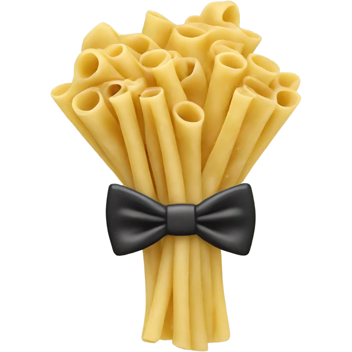 Bow tie pasta emoji