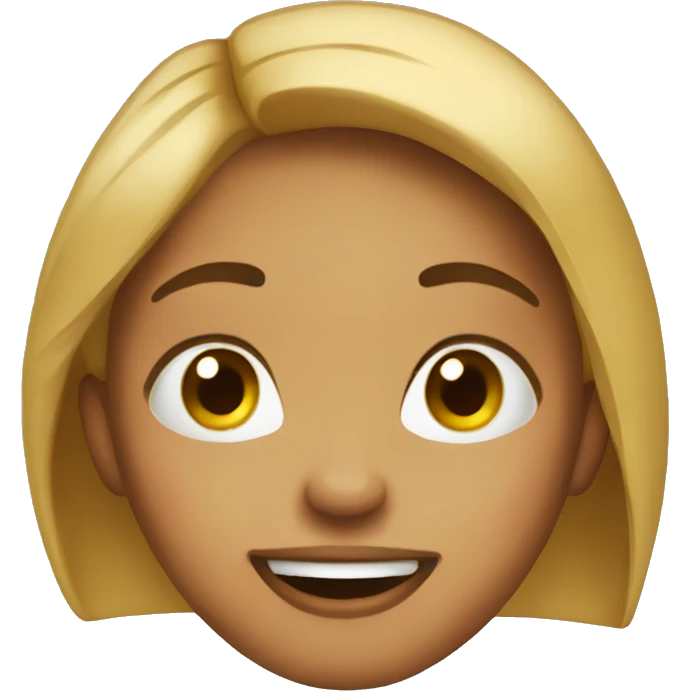 silly girl emoji