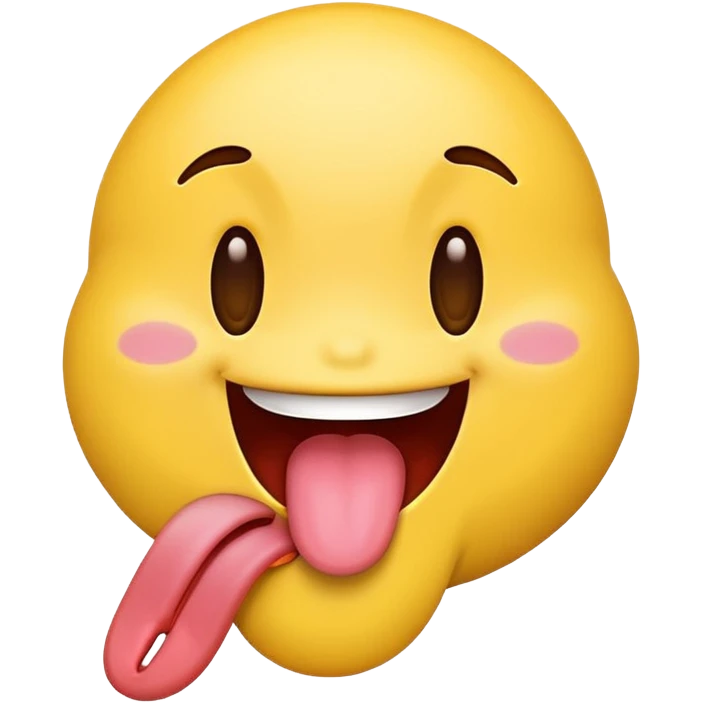 emoji with tongue out  emoji