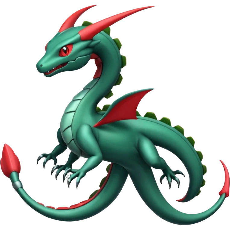 Hydra-Scizor-Salamence-Rayquaza-Zygarde-Salandit-fusion (full body) emoji