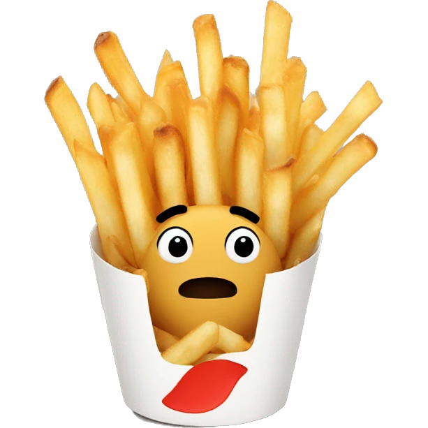 truffle fries emoji
