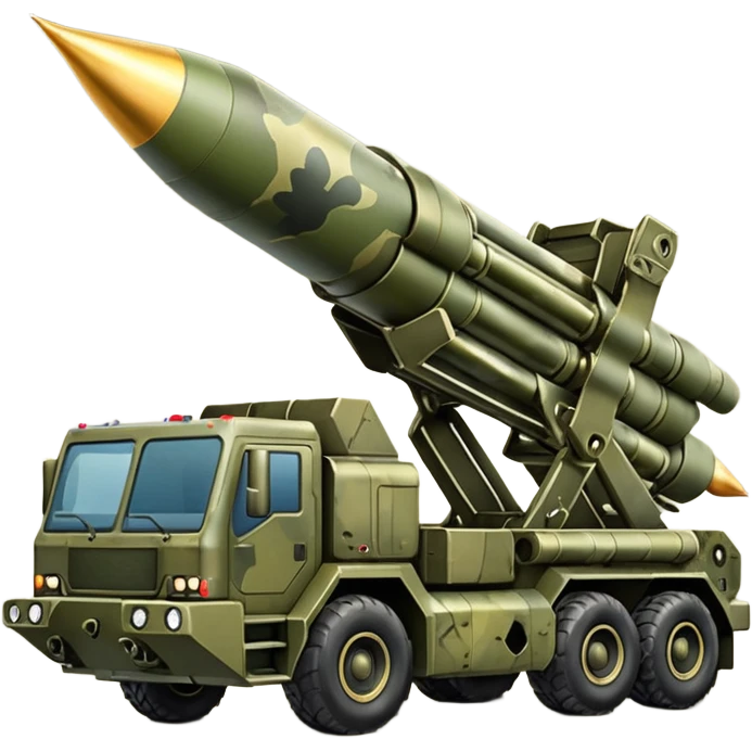 military Multiple Rocket Launch System emoji