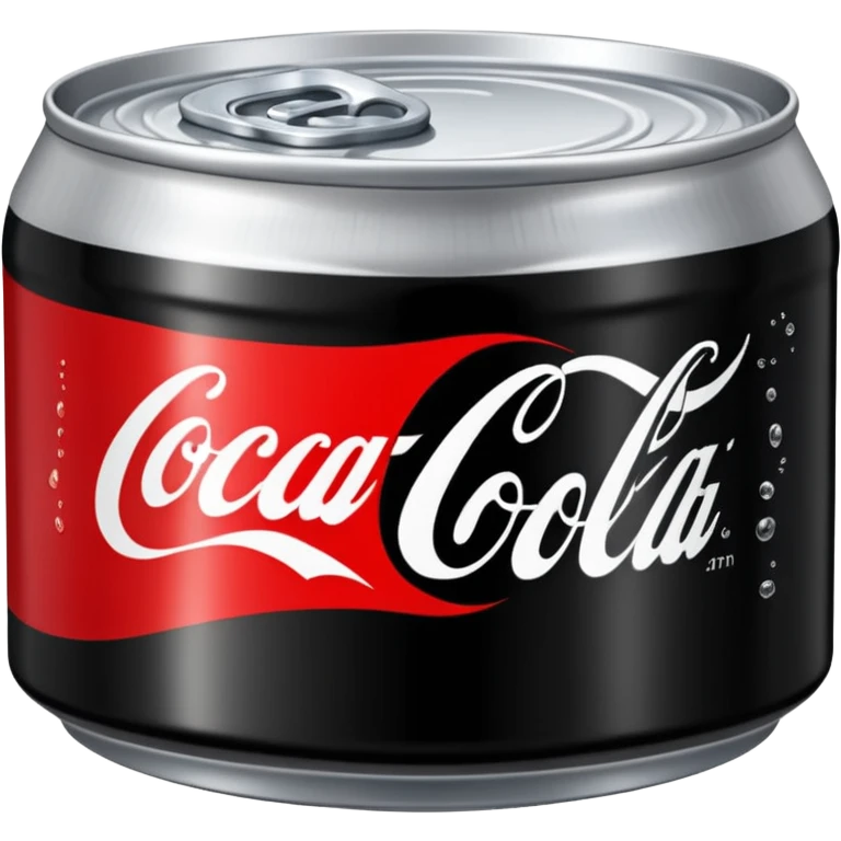 Coca cola Zero in lattina
 emoji