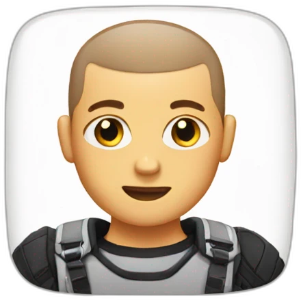 buzz cut emoji