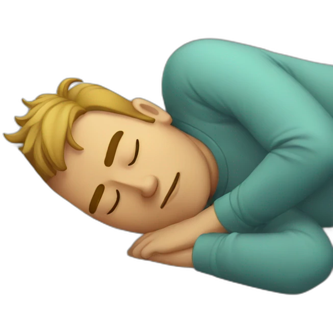 sleeping guy emoji
